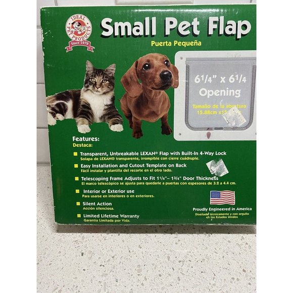 Ideal Pet Products Other Ideal Pet Products Small Door Flap Transparent Dog Cat Rigid 625x